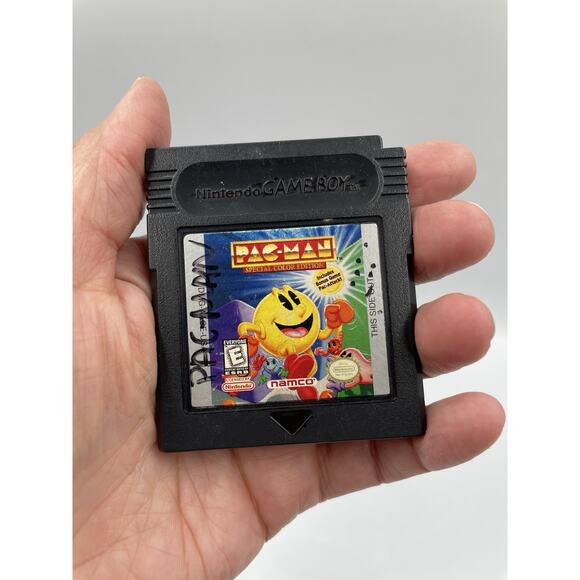 Pac-Man: Special Color Edition (Nintendo GameBoy Color) Cartridge Tested - Picture 1 of 3
